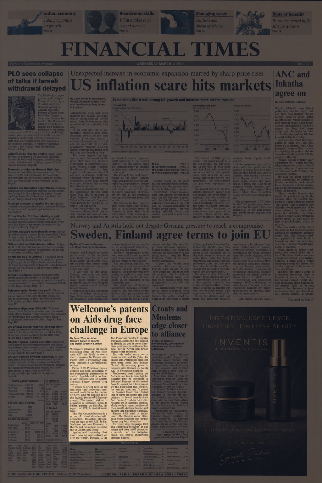 A Portuguese entrepreneur on the front page of the global business press.